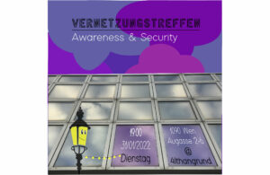 bildtext awareness und security vernetzungstreffen 21.01.2022 19:00 uhr