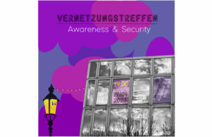 bildtext awareness und security vernetzungstreffen 27.04.2023 19:00 uhr