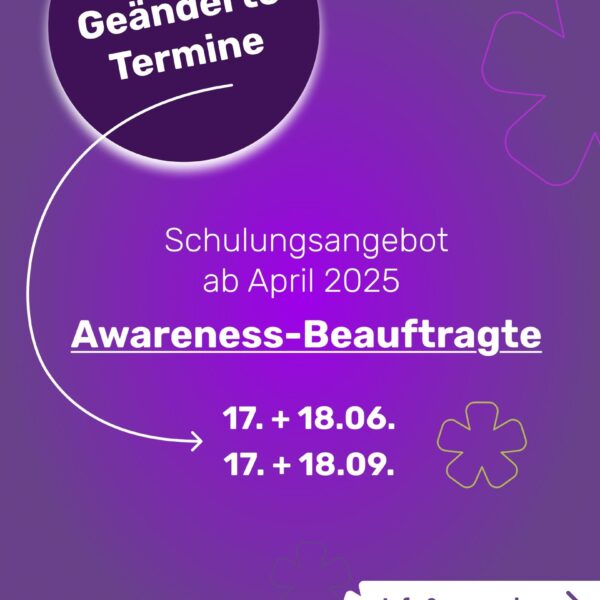 Schulung für Awareness-Beauftragte